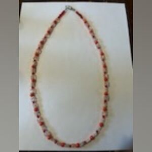 Jelly's Jewelry and Boutique Handcrafted Orange Beaded Necklace(Update Coming!)